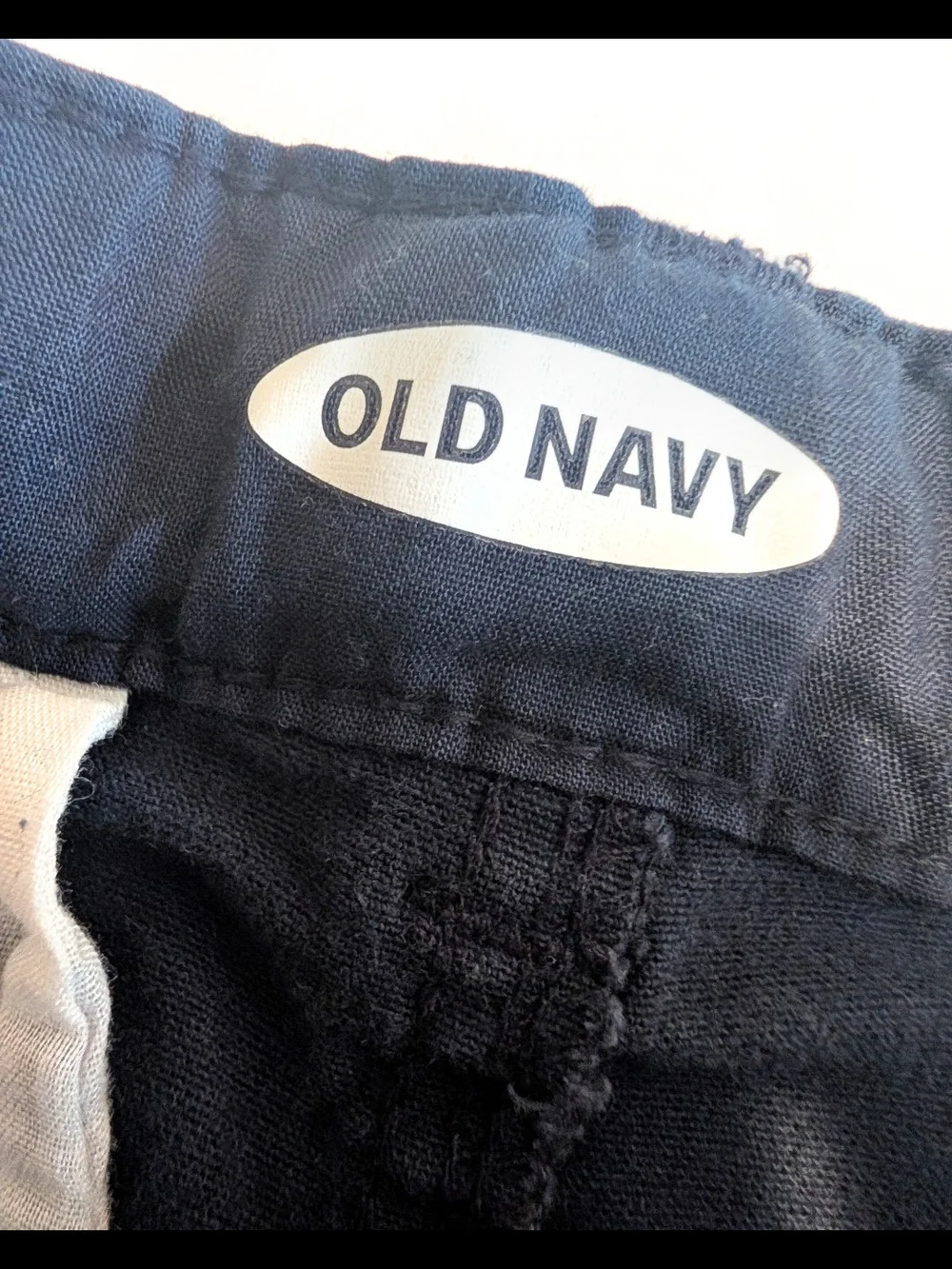 Old Navy (Lot Of 2) Boys 7 Navy Blue Chino Shorts School Uniform READ DESCRIPT.